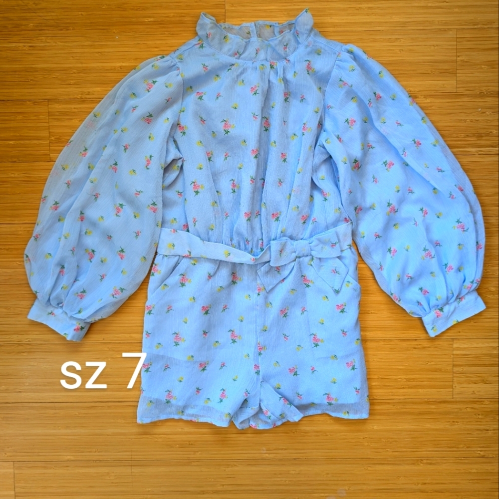 Janie+Jack Romper, sz7